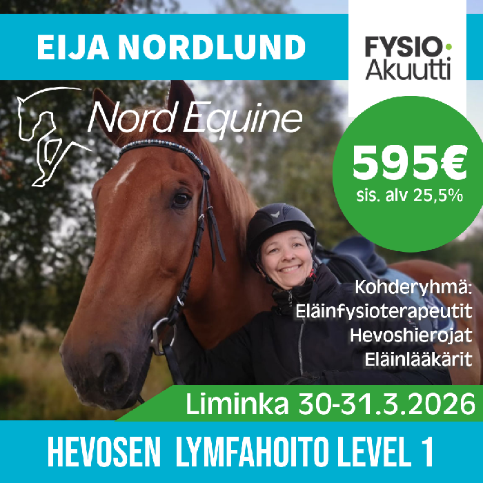 Hevosen Lymfaterapia Level 1 hevosen-lymfaterapia-level-1